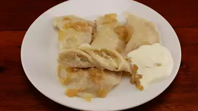 Ruskie pierogi at Mamuśka!
