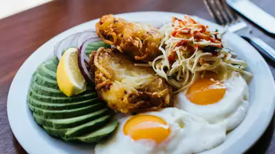 Latkes at Monty's Deli