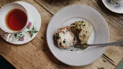Roast potato ice cream at Pachamama East