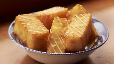 Confit potatoes at Quality Chop House