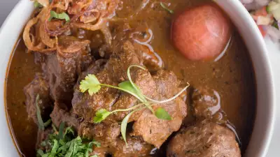 Lamb Dhansaak at Caf&eacute; Spice Namaste