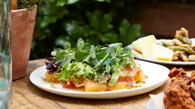 Sustainable restaurants London: La Goccia