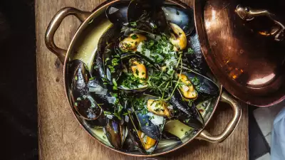 Mussels at Randall & Aubin