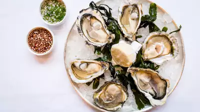 Oysters at Scott's