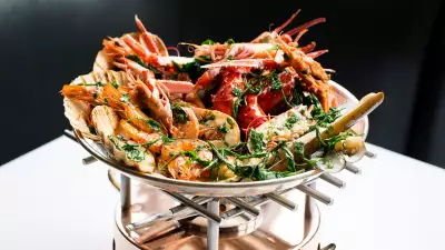 Seafood platter at Scott's