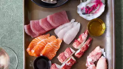 Sashimi at The Sea, The Sea