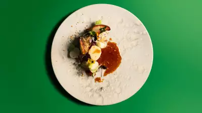Five Dishes: Short rib, bone marrow, turnip