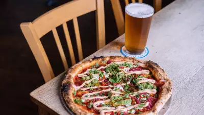 Club Mexicana&rsquo;s nacho pizza