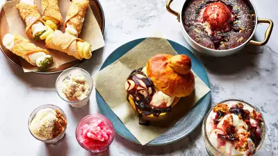 Desserts at Norma