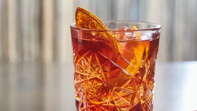 The negroni at Osteria