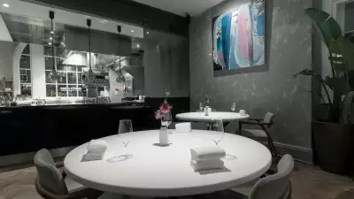Restaurant interior at Da Terra