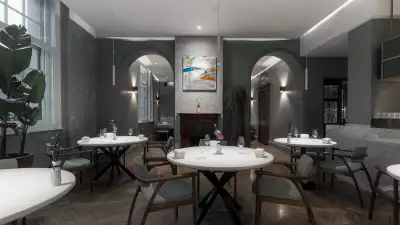 Restaurant interior at Da Terra