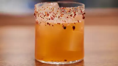 Arabica Bar & Kitchen’s Pomegranate Margarita