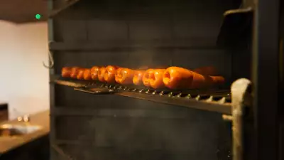 Carrots on the grill at Silo