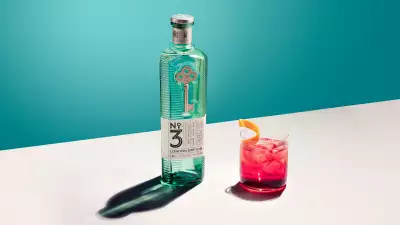 No.3 Gin Valentine's negroni recipe