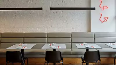 Interiors at The Red Duck in Balham
