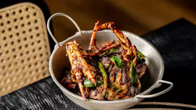 Best places to eat and drink in King's Cross: swimmer crab kari at Hoppers