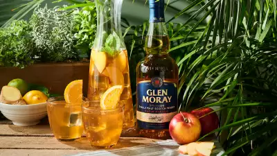 Summer recipes with Glen Moray whisky: sunshine punch