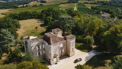 The estate at Château de Gensac
