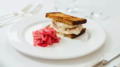 History of salt and pepper: Smoked Eel Sandwich
