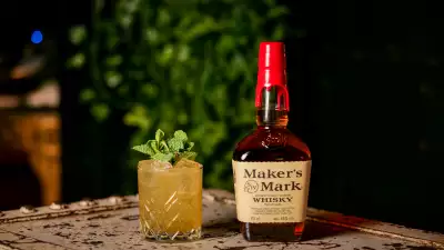 The Georgia Smash cocktail at London Cocktail Club Shoreditch