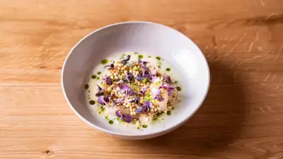 Food and interiors at BiBi in Mayfair
