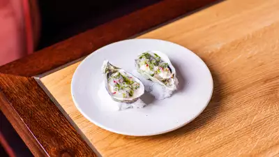 Food and interiors at BiBi in Mayfair