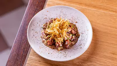 Food and interiors at BiBi in Mayfair