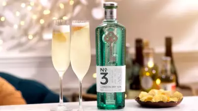 No.3 Christmas 3 cocktail – a festive spritz