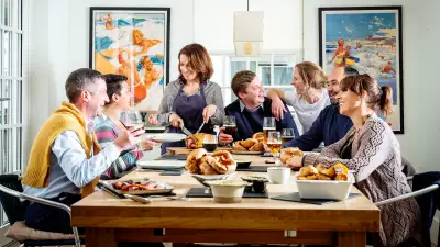 Sharp's beer recipes | a group around a table