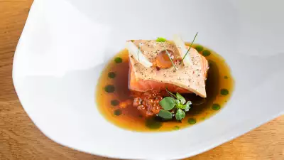 Salmon at Kitchen Table London