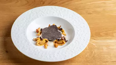 Truffle agnolotti at Kitchen Table London