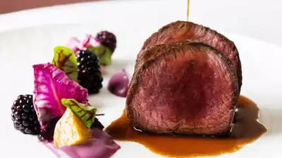 Aynhoe Park venison at Murano restaurant London