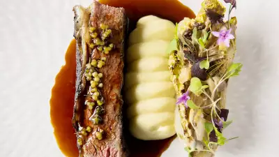 Jacobs ladder at Murano restaurant London