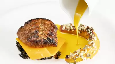 Roasted monkfish at Murano restaurant London