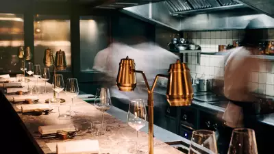 Interiors at Evelyns Table restaurant in London
