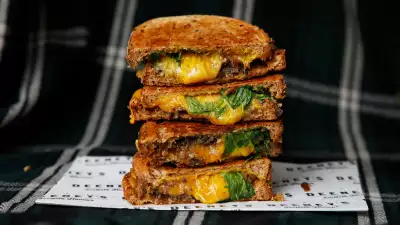 Cheese toastie from Deeney's