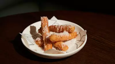 Parmesan fries at Luca, Clerkenwell