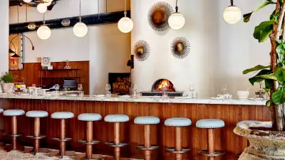Interiors at Pizzeria Mozza