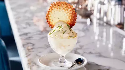 Ice cream at Pizzeria Mozza