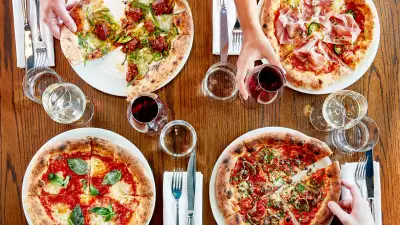 Pizza at Pizzeria Mozza