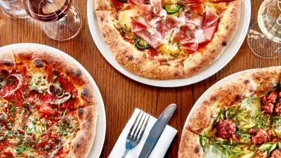 Pizza at Pizzeria Mozza