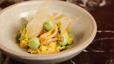 Cape Malay crab at Kudu Grill