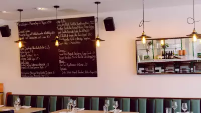 Blackboard menu at Lyon's London