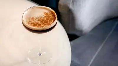 The Champagne & Co cocktail at the Berkeley Hotel's Blue Bar