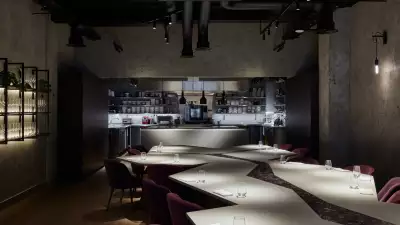 Interiors at Amethyst in Mayfair