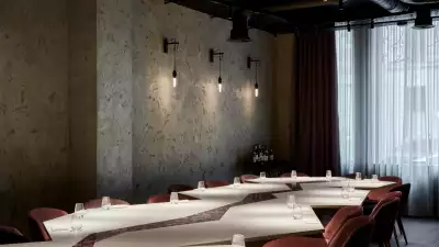 Interiors at Amethyst in Mayfair