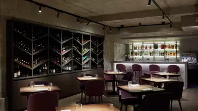 Interiors at Amethyst in Mayfair