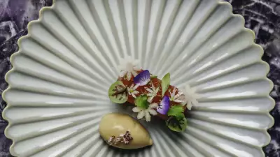 Food at Amethyst in Mayfair