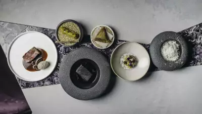 Food at Amethyst in Mayfair